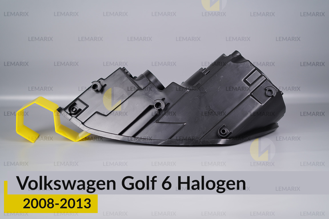 Корпус фари VW Volkswagen Golf 6 Halogen (2008-2013) правий