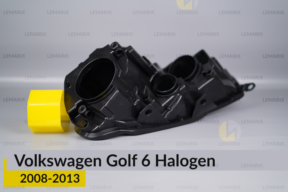 Корпус фари VW Volkswagen Golf 6 Halogen (2008-2013) правий
