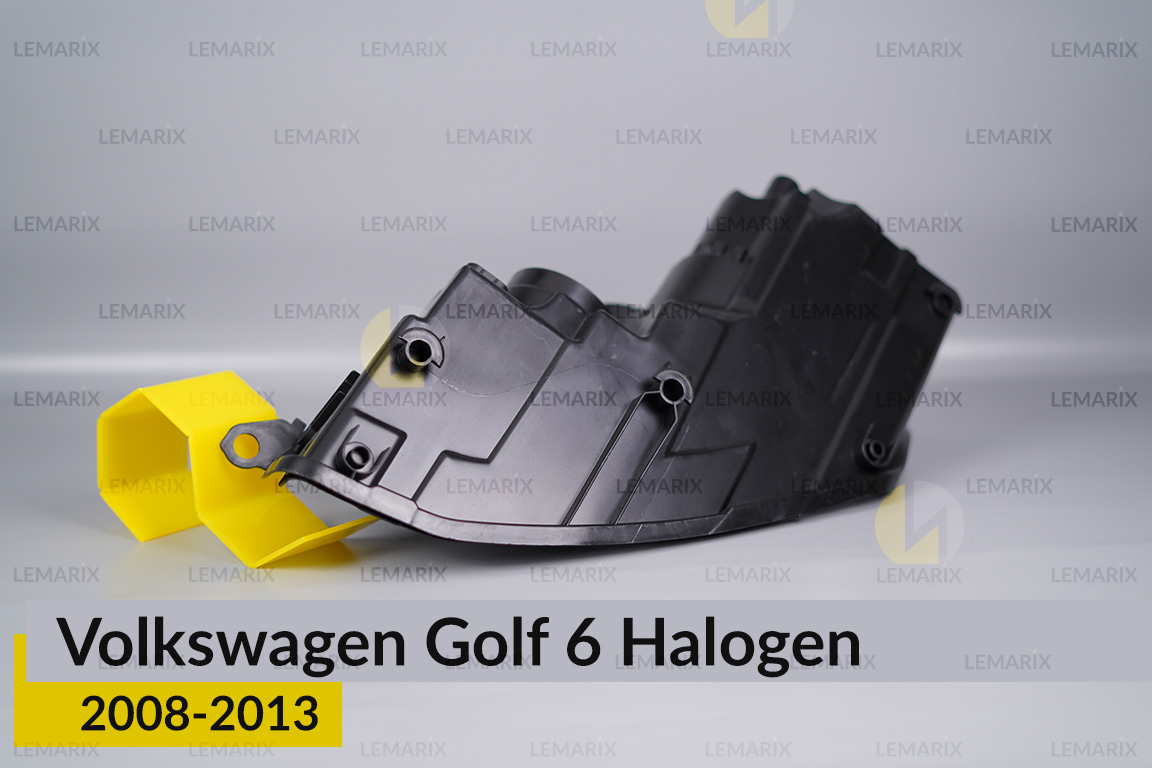 Корпус фари VW Volkswagen Golf 6 Halogen (2008-2013) правий