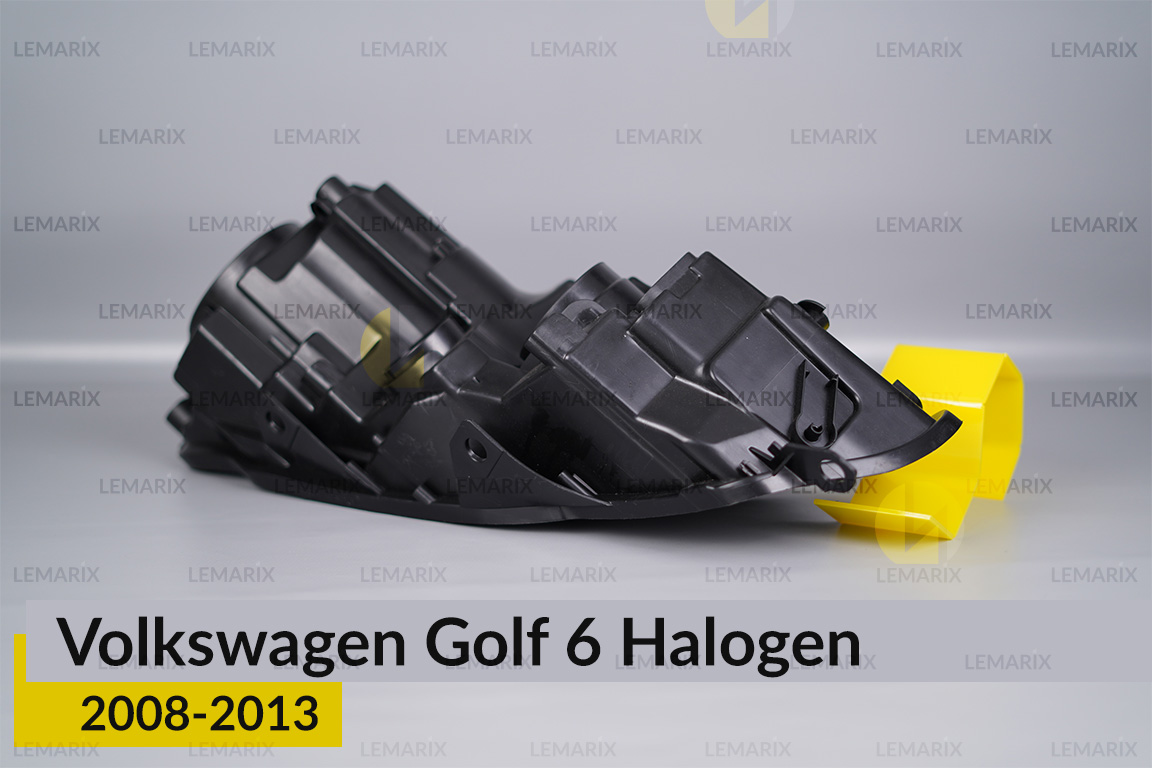 Корпус фари VW Volkswagen Golf 6 Halogen (2008-2013) правий