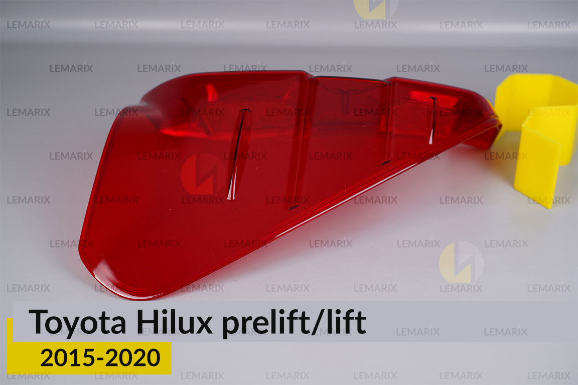 Стекло заднего фонаря Toyota Hilux (2015-2020) дорест/рест правое
