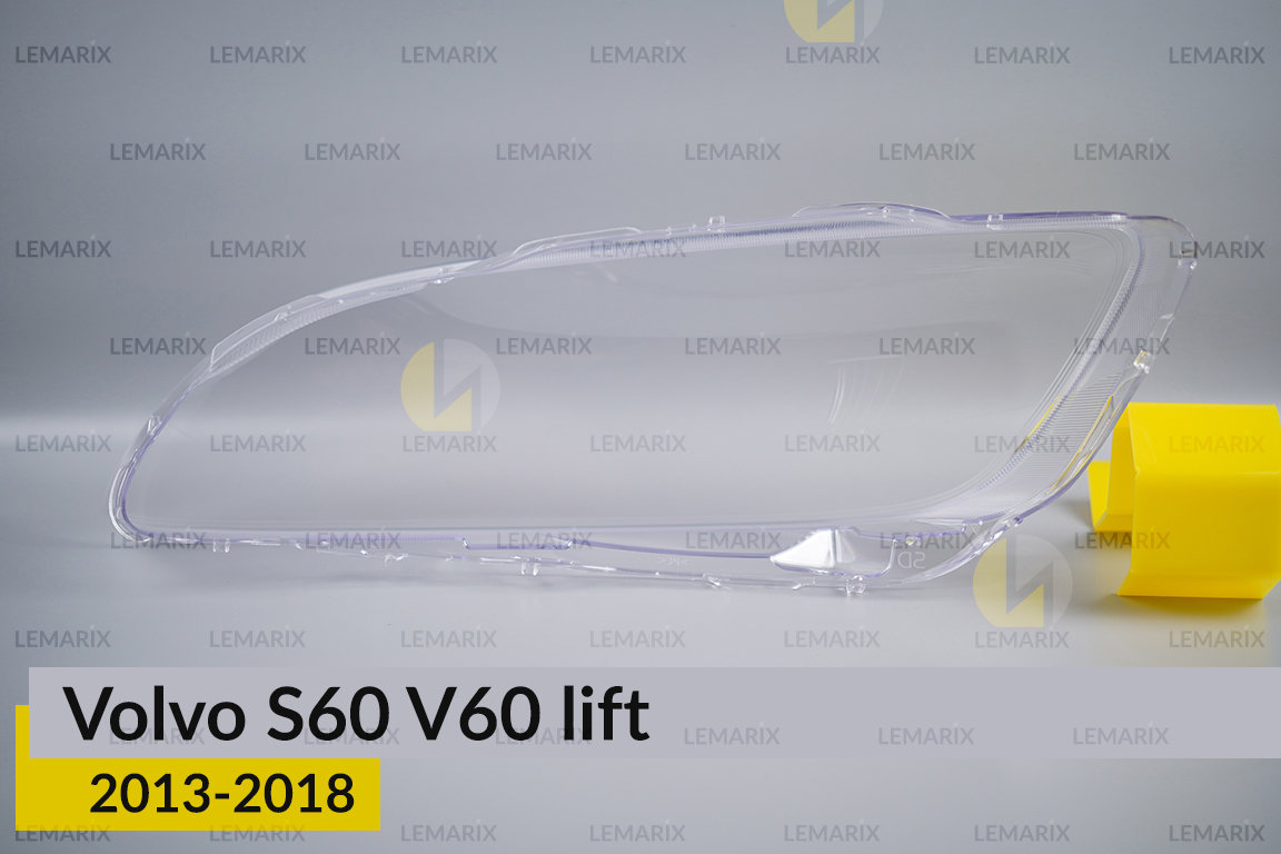 Скло фари Volvo S60 V60 (2013-2018) рест праве