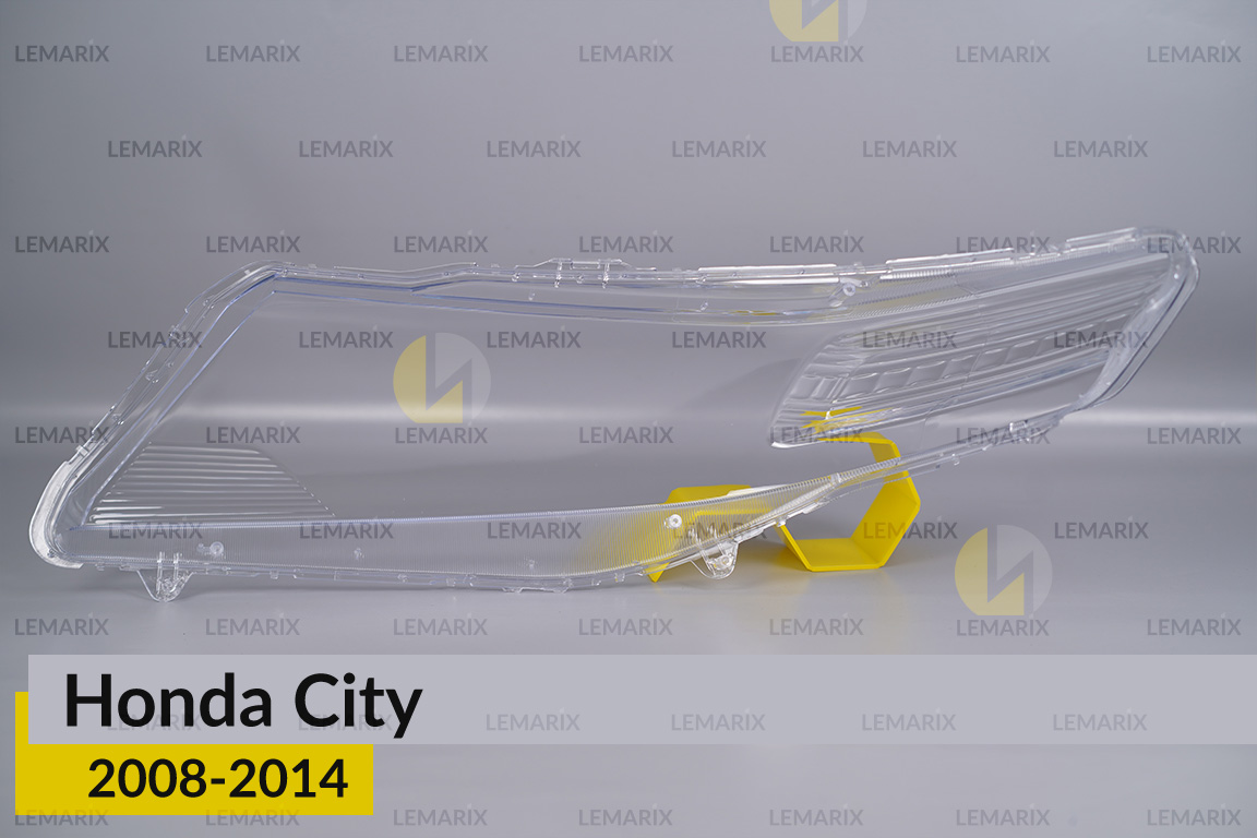 Скло фари Honda City (2008-2014) праве