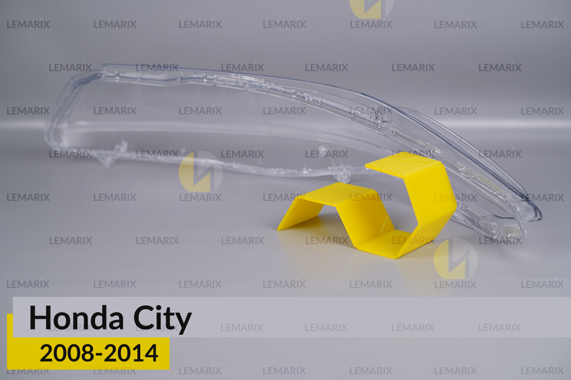 Скло фари Honda City (2008-2014) праве