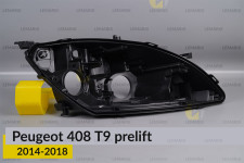 Корпус фари Peugeot 408 Т9 (2014-2018) дорест правий