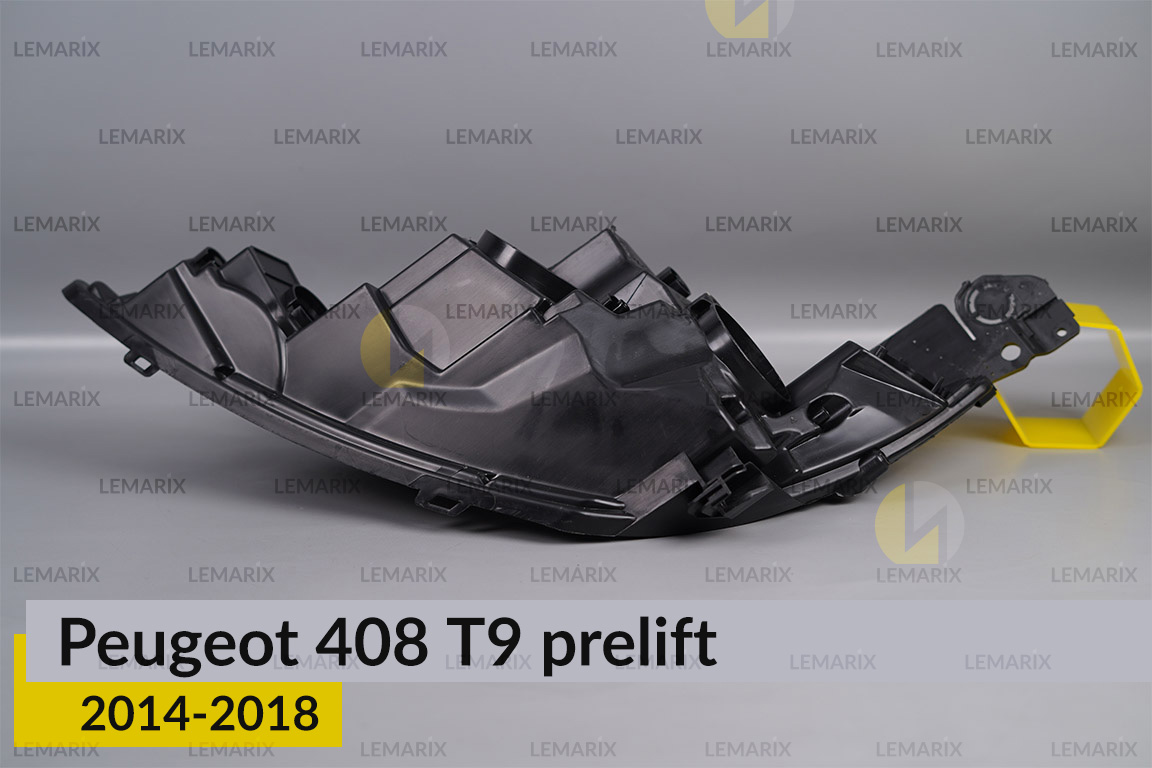 Корпус фари Peugeot 408 Т9 (2014-2018) дорест правий