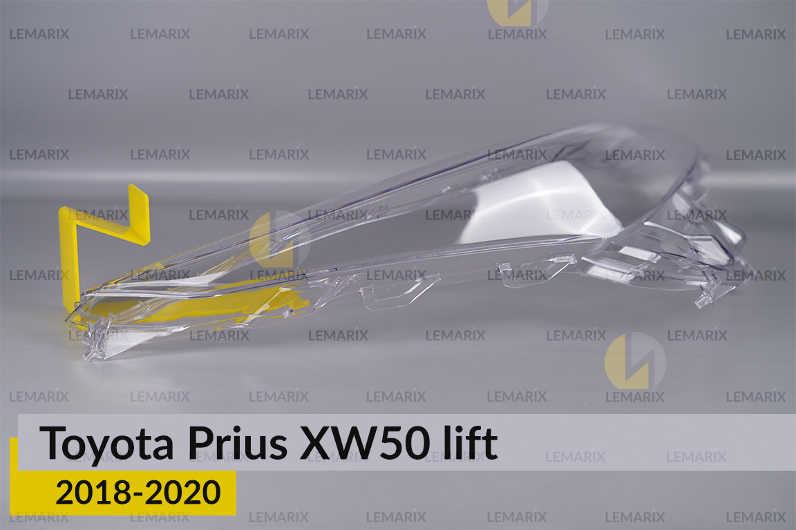 Скло фари Toyota Prius XW50 (2018-2020) рест праве