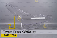 Стекло фары Toyota Prius XW50 (2018-2020) рест правое