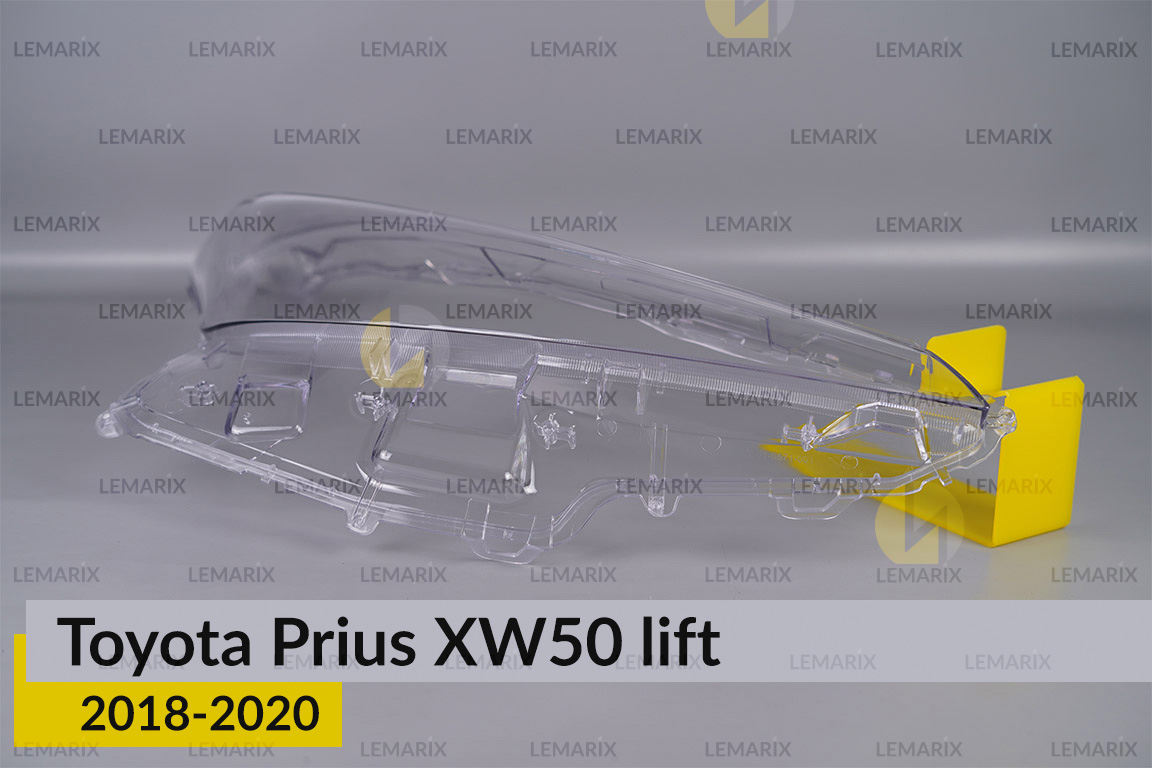 Скло фари Toyota Prius XW50 (2018-2020) рест праве