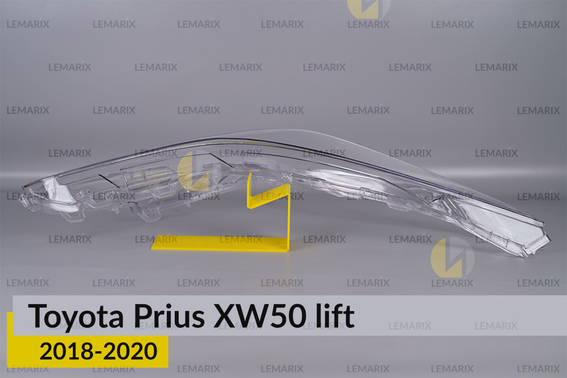Скло фари Toyota Prius XW50 (2018-2020) рест праве
