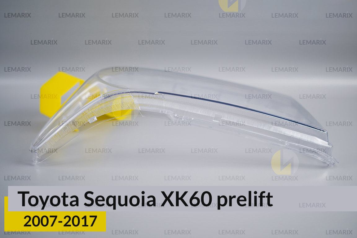 Скло фари Toyota Sequoia XK60 (2007-2017) дорест ліве