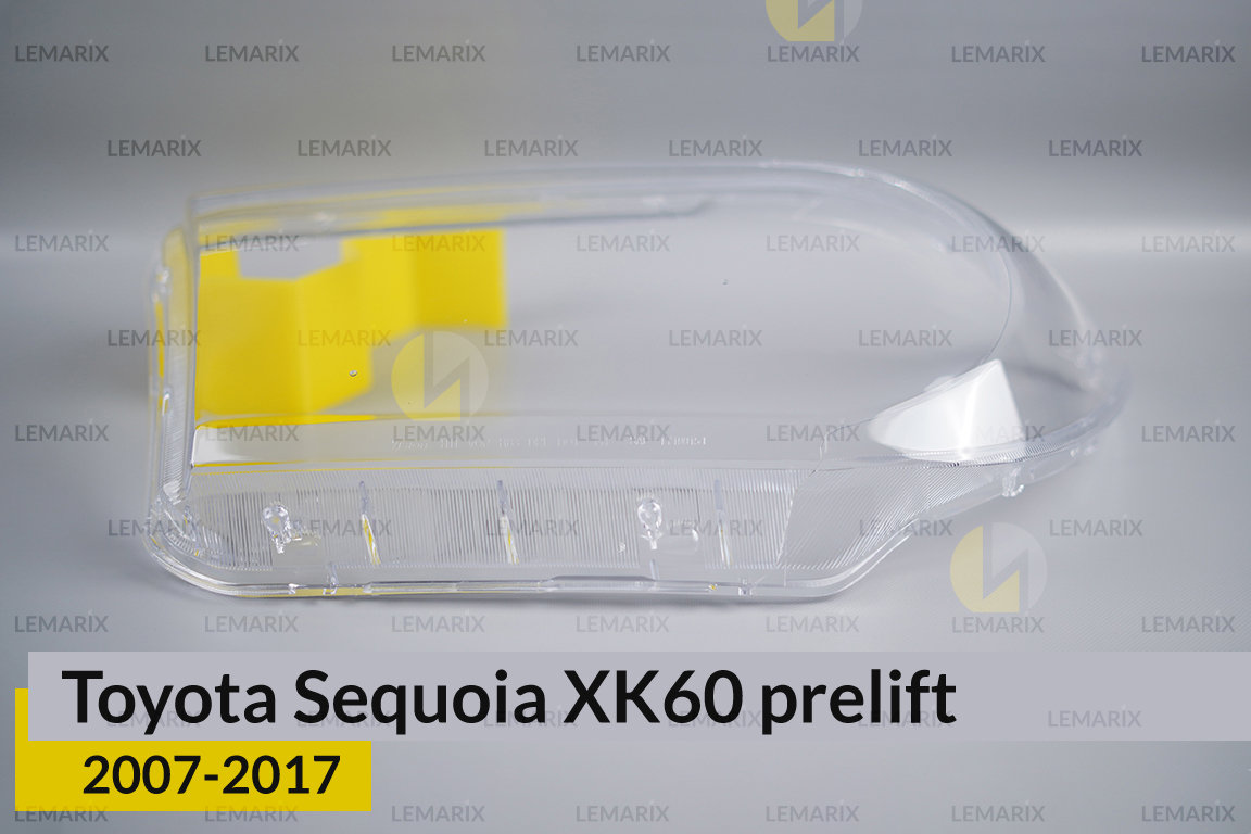 Скло фари Toyota Sequoia XK60 (2007-2017) дорест ліве