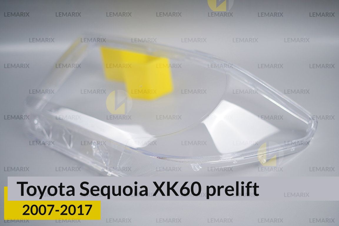 Скло фари Toyota Sequoia XK60 (2007-2017) дорест ліве