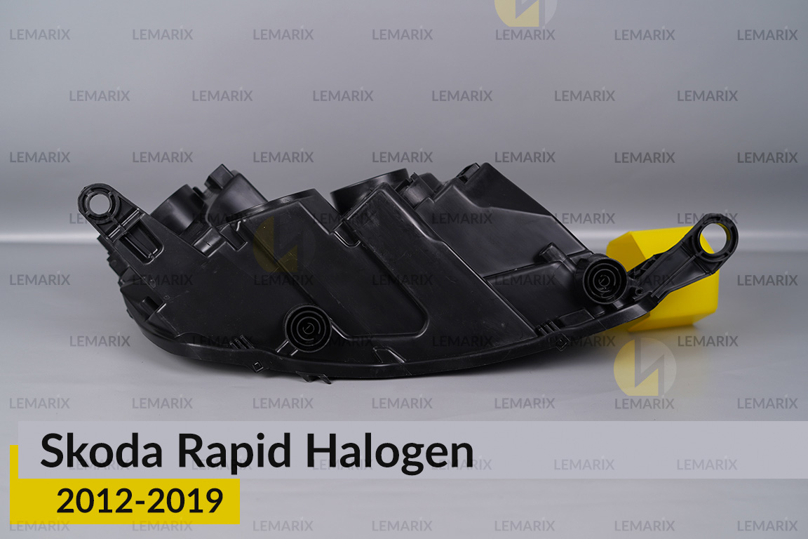 Корпус фари Skoda Rapid Halogen (2012-2019) лівий