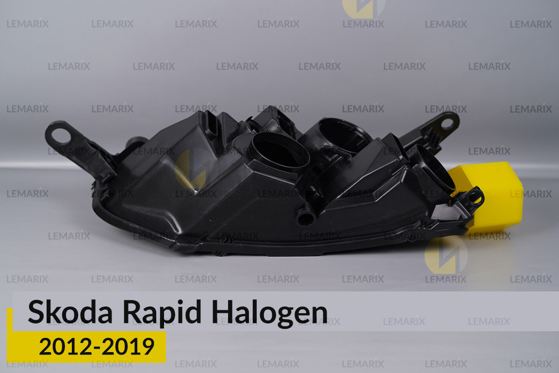 Корпус фари Skoda Rapid Halogen (2012-2019) лівий