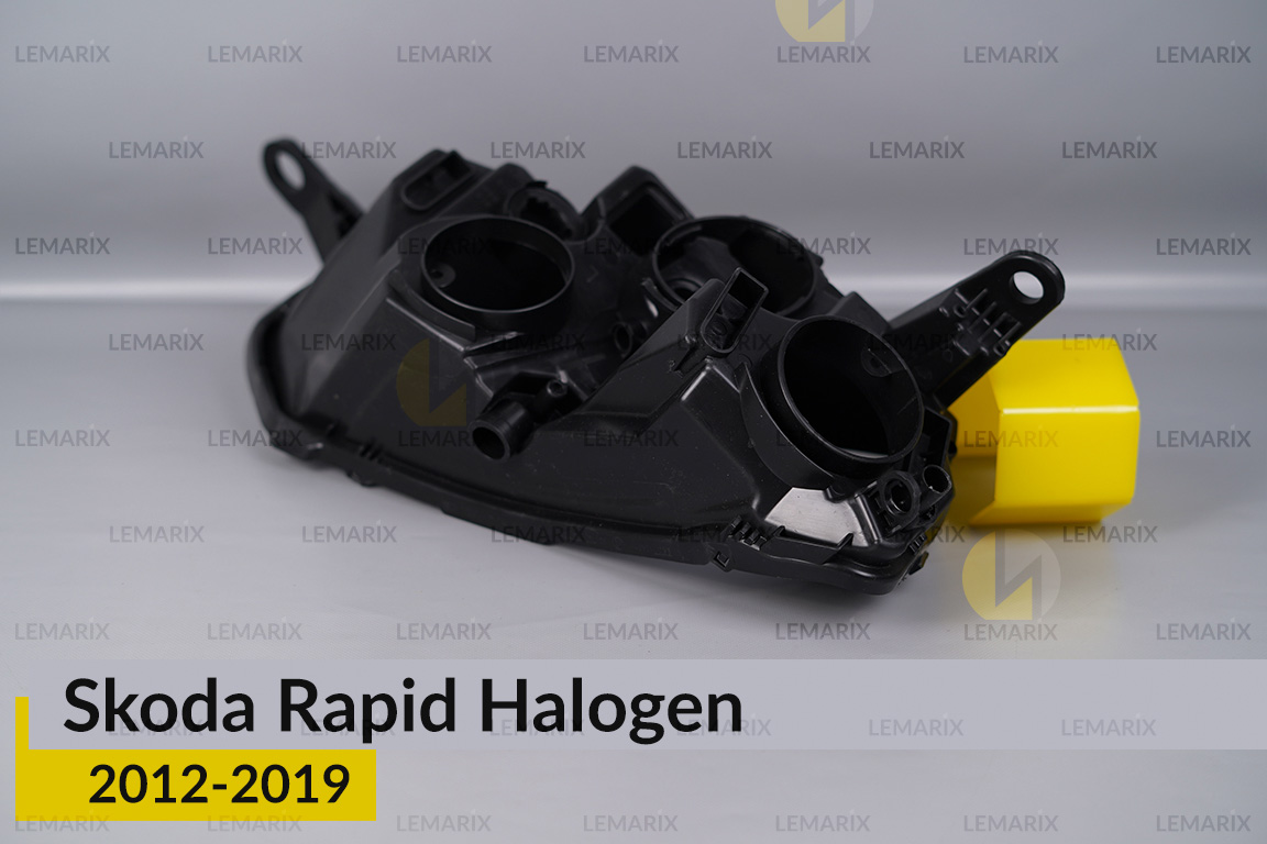 Корпус фари Skoda Rapid Halogen (2012-2019) лівий