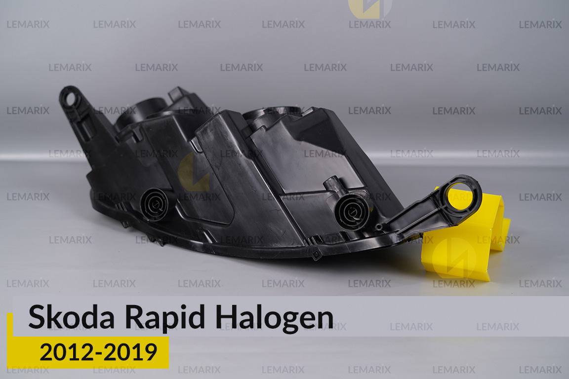 Корпус фари Skoda Rapid Halogen (2012-2019) лівий