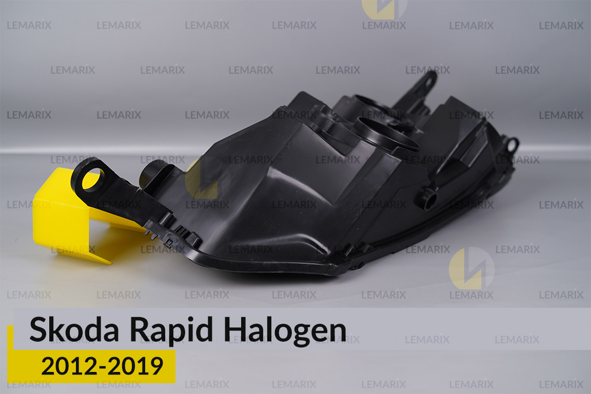 Корпус фари Skoda Rapid Halogen (2012-2019) лівий
