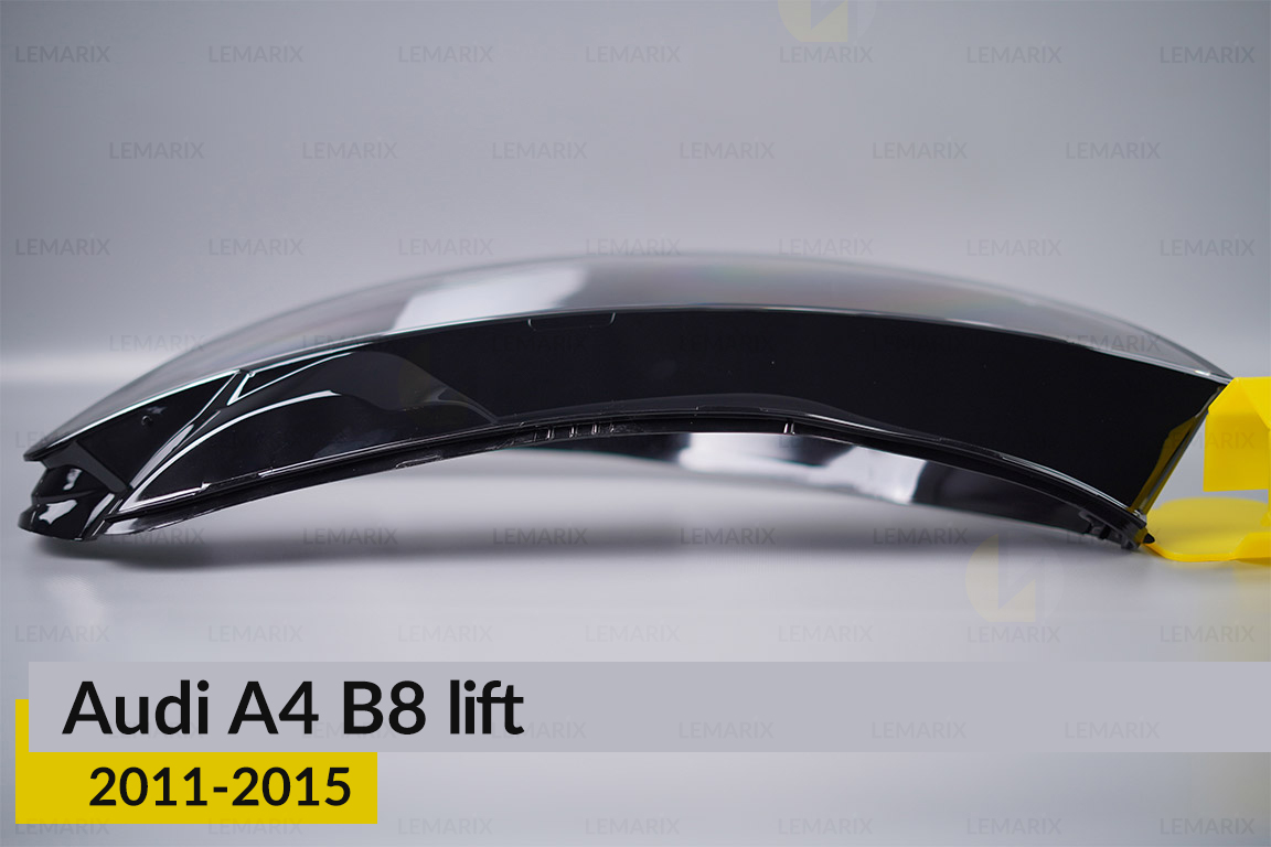 Скло фари Audi A4 B8 (2011-2015) рест ліве
