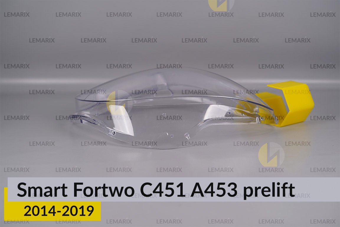 Скло фари Smart Fortwo C451 A453 (2014-2019) дорест праве