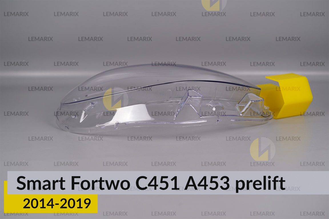 Скло фари Smart Fortwo C451 A453 (2014-2019) дорест праве