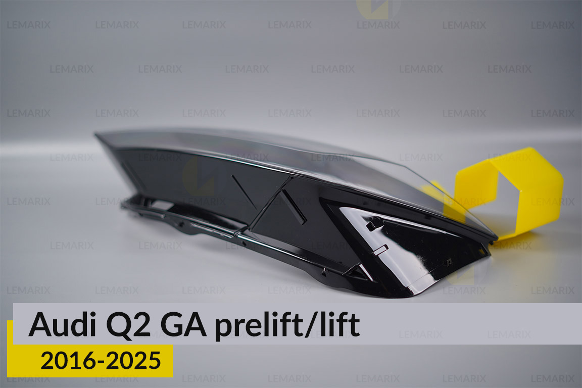Скло фари Audi Q2 GA (2016-2025) дорест/рест ліве