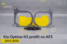 Перехідна рамка для Kia Optima K5 no AFS (2015-2018) дорест