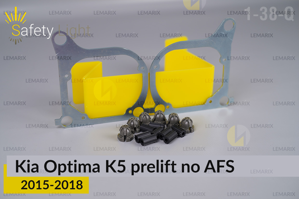Переходная рамка для Kia Optima K5 no AFS (2015-2018) дорест