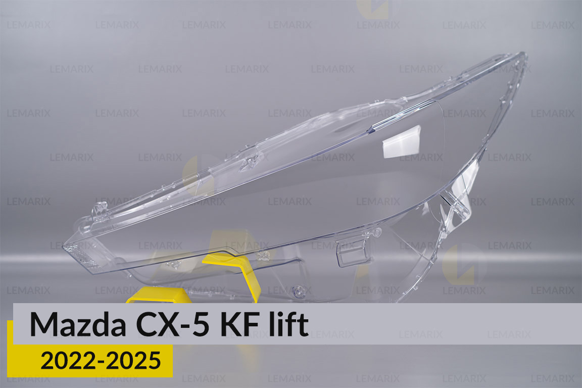 Скло фари Mazda CX-5 KF (2022-2025) рест ліве