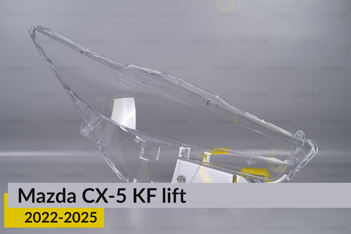 Скло фари Mazda CX-5 KF (2022-2025) рест ліве
