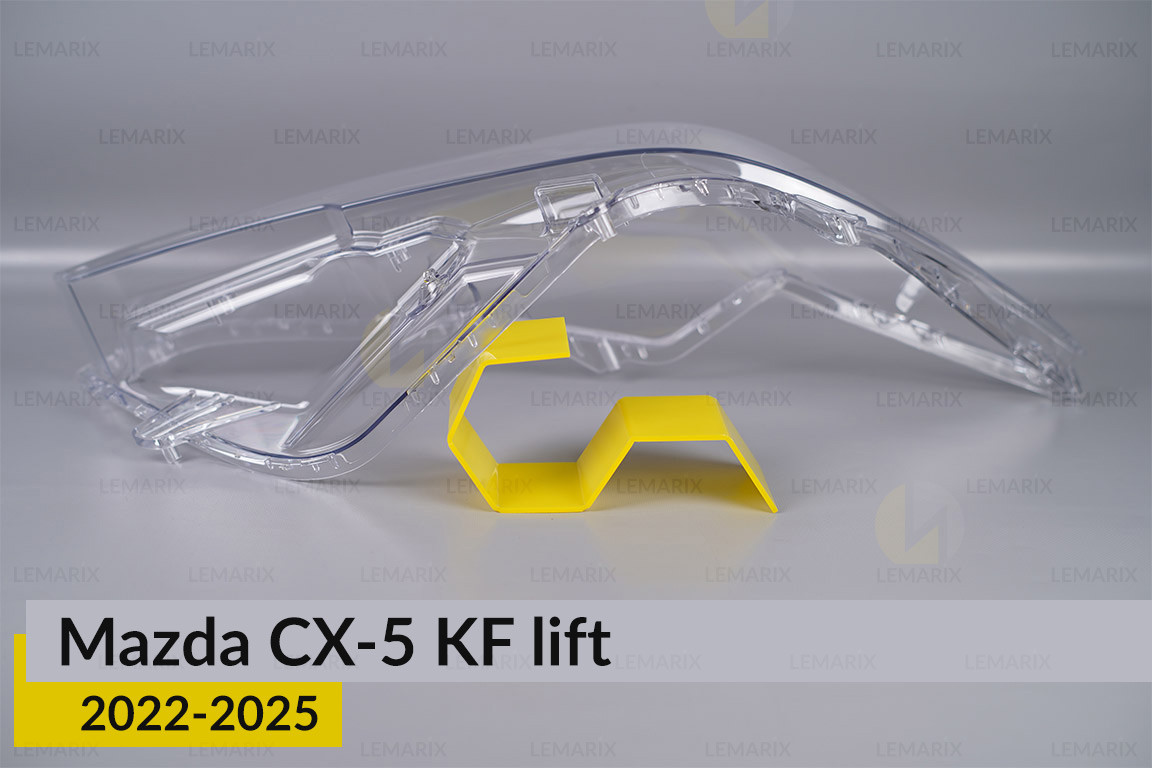 Скло фари Mazda CX-5 KF (2022-2025) рест ліве