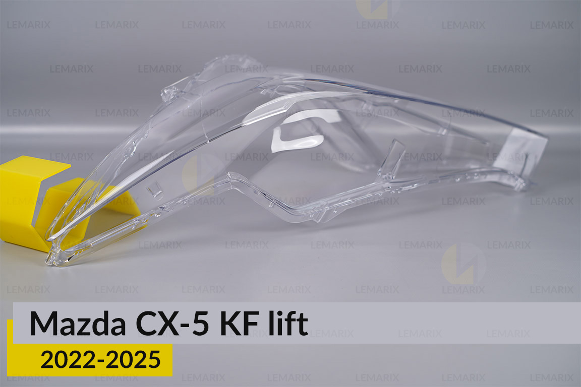 Скло фари Mazda CX-5 KF (2022-2025) рест ліве