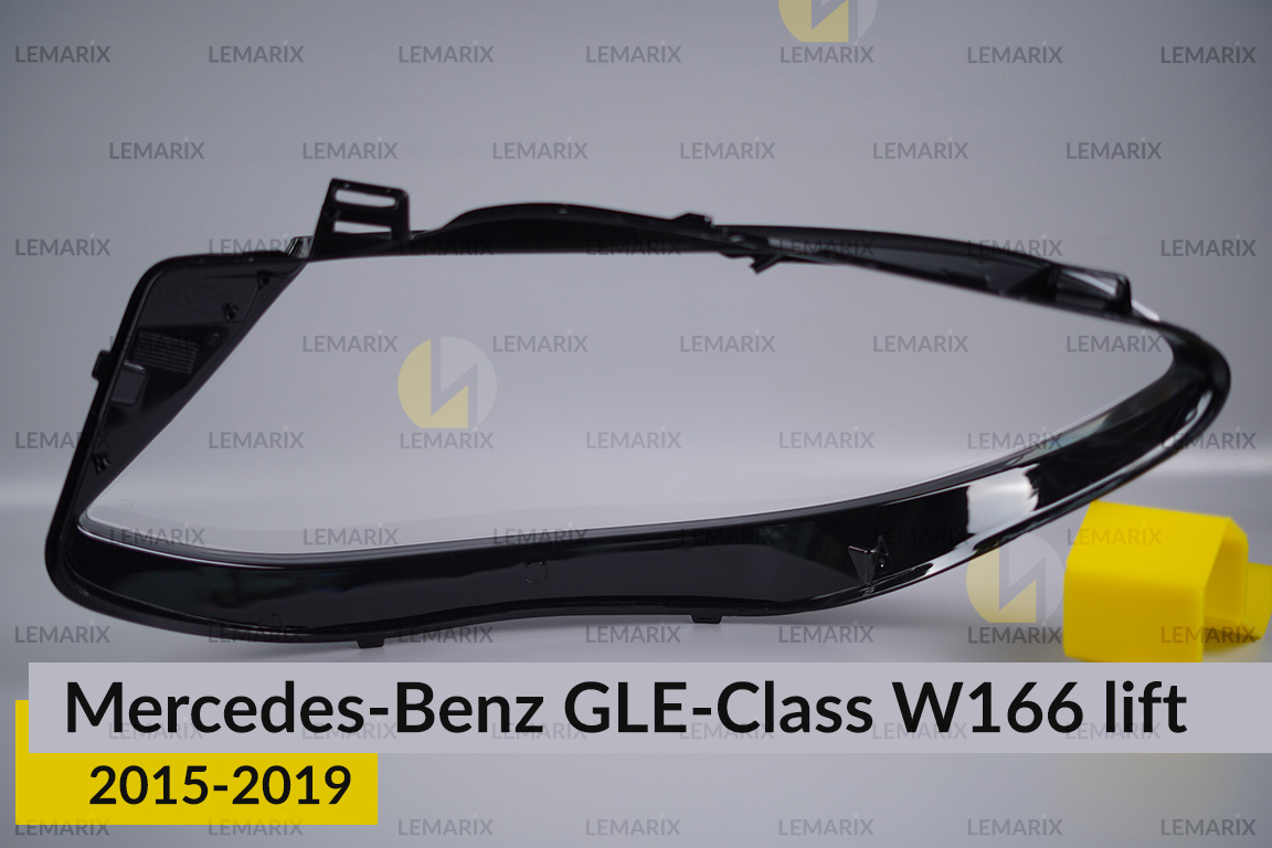 Скло фари Mercedes-Benz GLE-Class W166 (2015-2019) рест праве