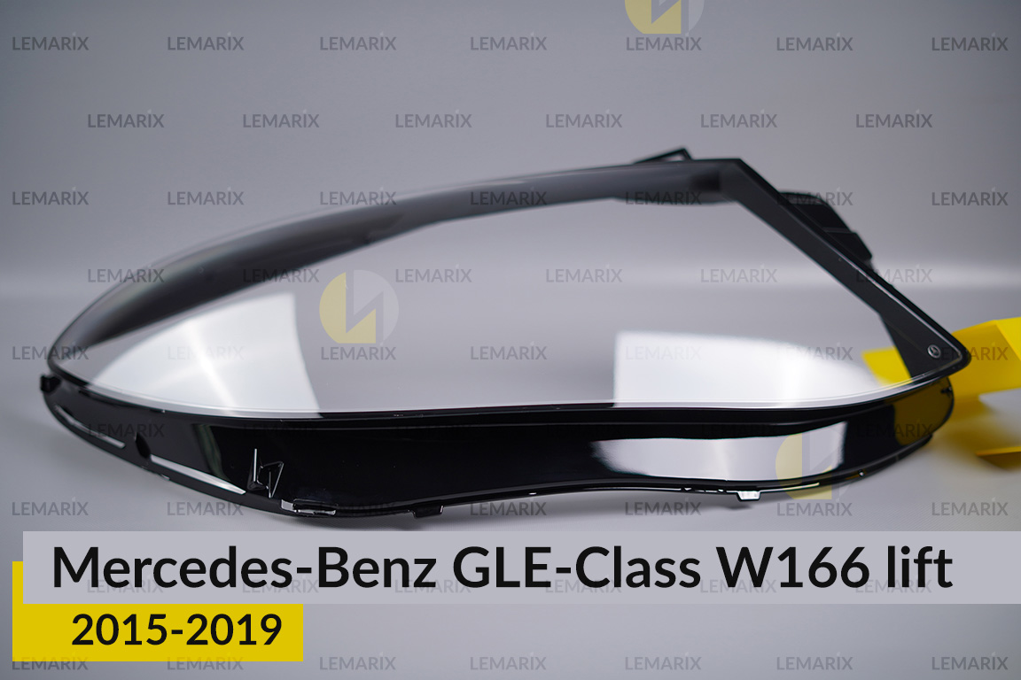 Скло фари Mercedes-Benz GLE-Class W166 (2015-2019) рест праве