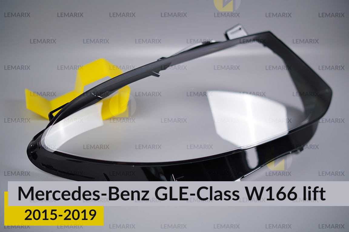 Скло фари Mercedes-Benz GLE-Class W166 (2015-2019) рест праве