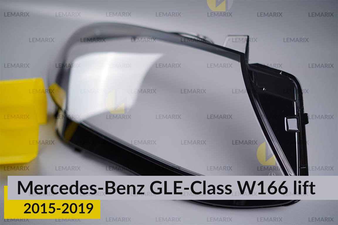 Скло фари Mercedes-Benz GLE-Class W166 (2015-2019) рест праве