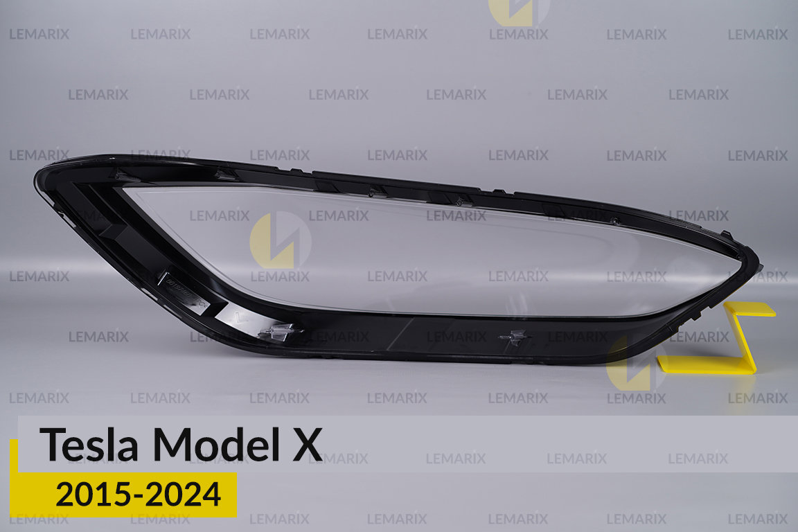 Скло фари Tesla Model X (2015-2026) ліве