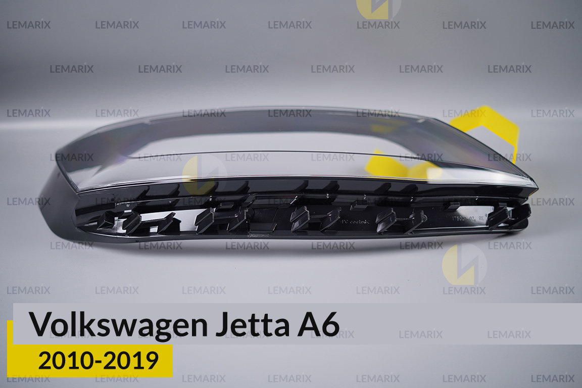 Скло фари VW Volkswagen Jetta A6 (2010-2019) праве