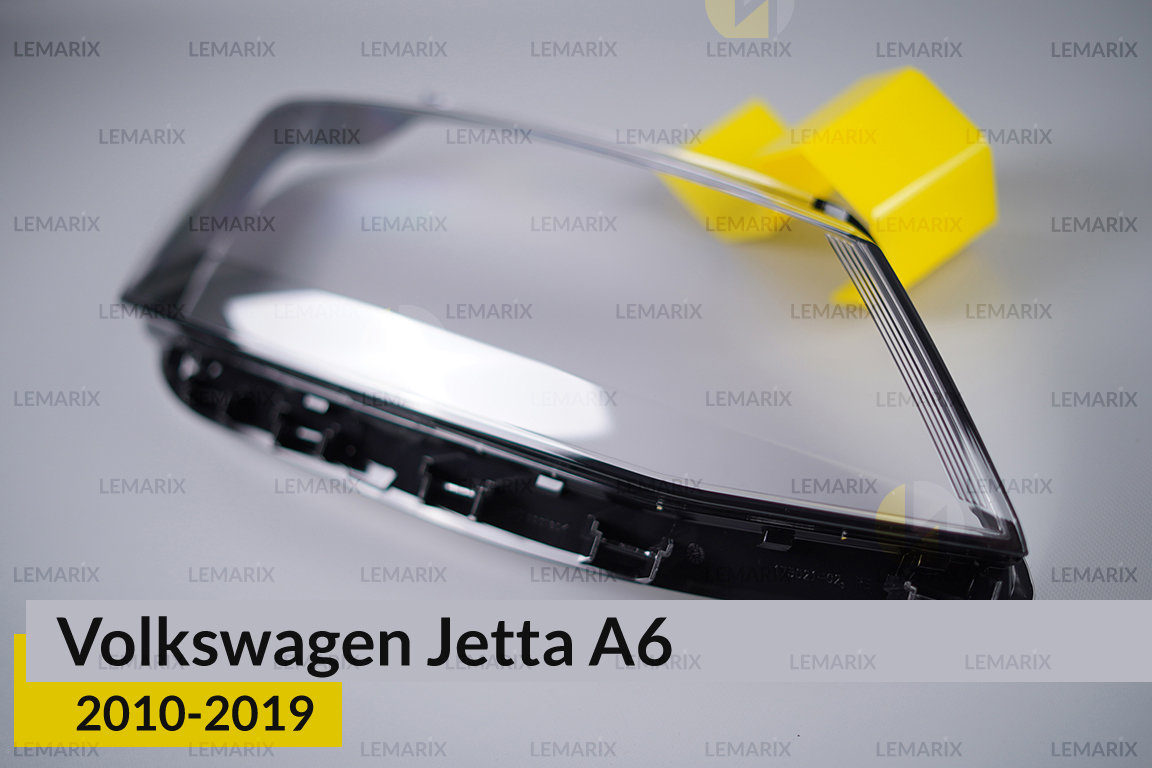 Скло фари VW Volkswagen Jetta A6 (2010-2019) праве