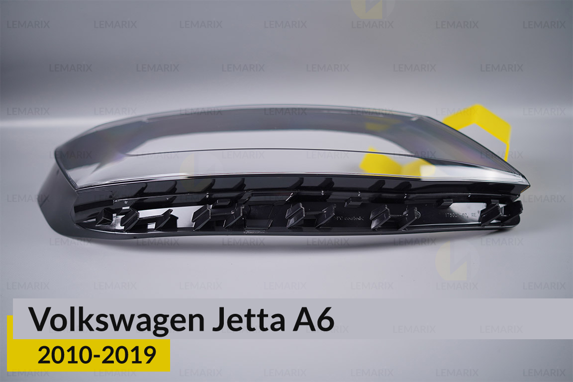 Скло фари VW Volkswagen Jetta A6 (2010-2019) праве