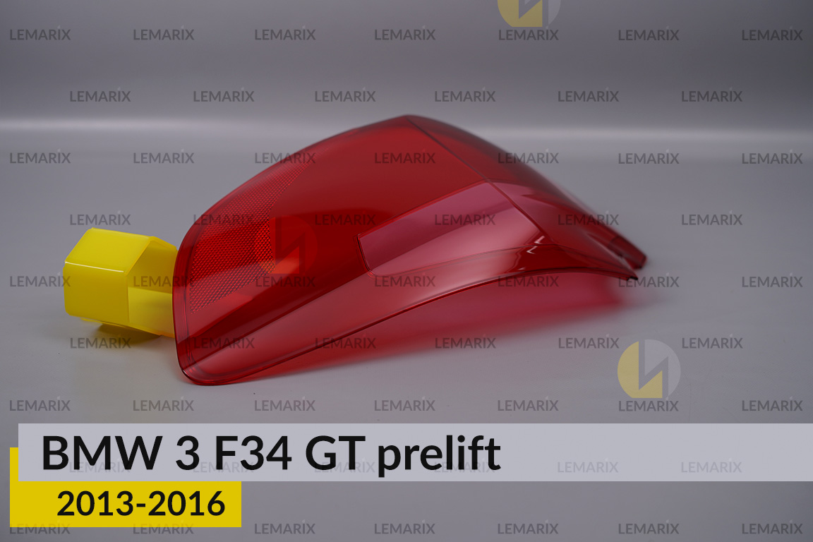 Скло заднього ліхтаря зовнішнє в крилі BMW 3 F34 GT (2013-2016) дорест праве