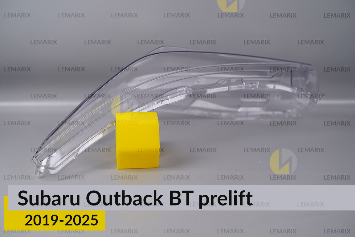 Скло фари Subaru Outback BT (2019-2025) дорест ліве