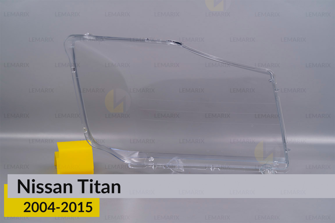 Скло фари Nissan Titan (2004-2015) ліве