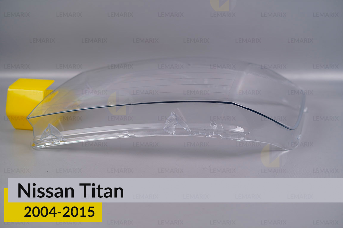 Скло фари Nissan Titan (2004-2015) ліве