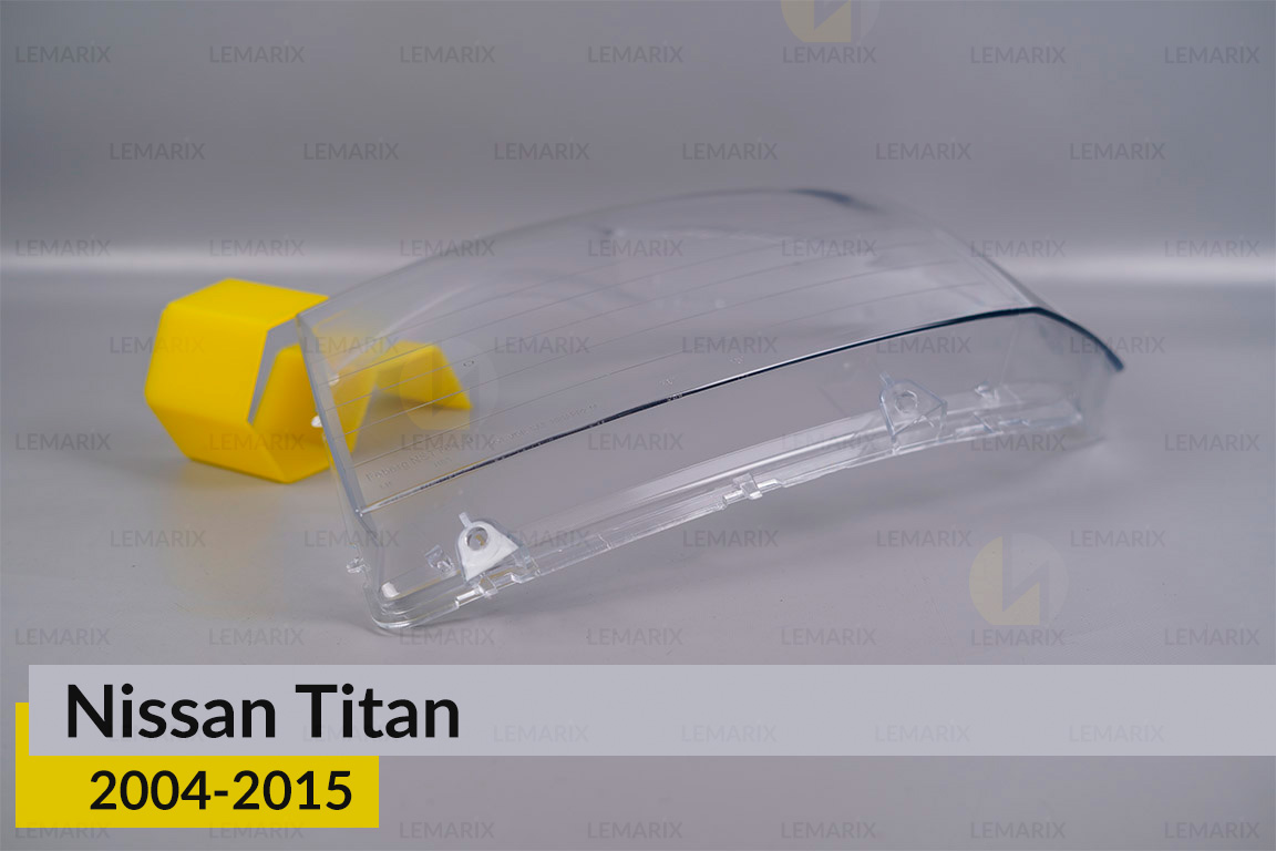 Скло фари Nissan Titan (2004-2015) ліве