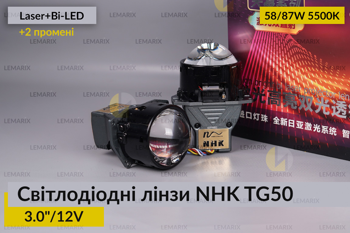 Світлодіодні лінзи NHK TG50 3