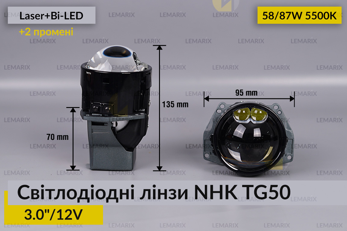 Світлодіодні лінзи NHK TG50 3