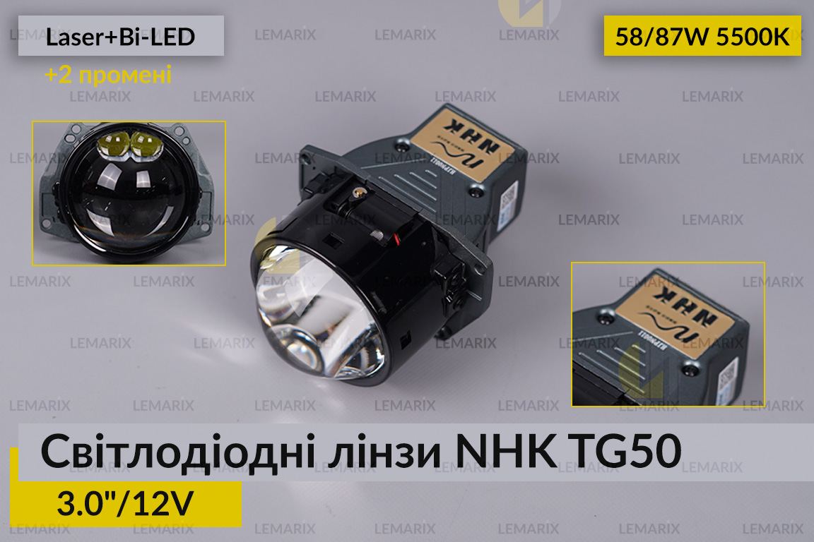 Світлодіодні лінзи NHK TG50 3