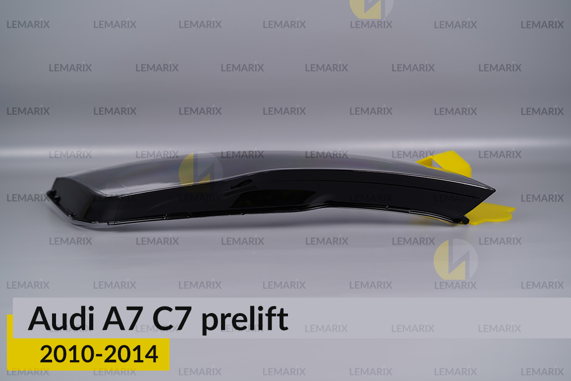 Скло фари Audi A7 C7 (2010-2014) дорест праве