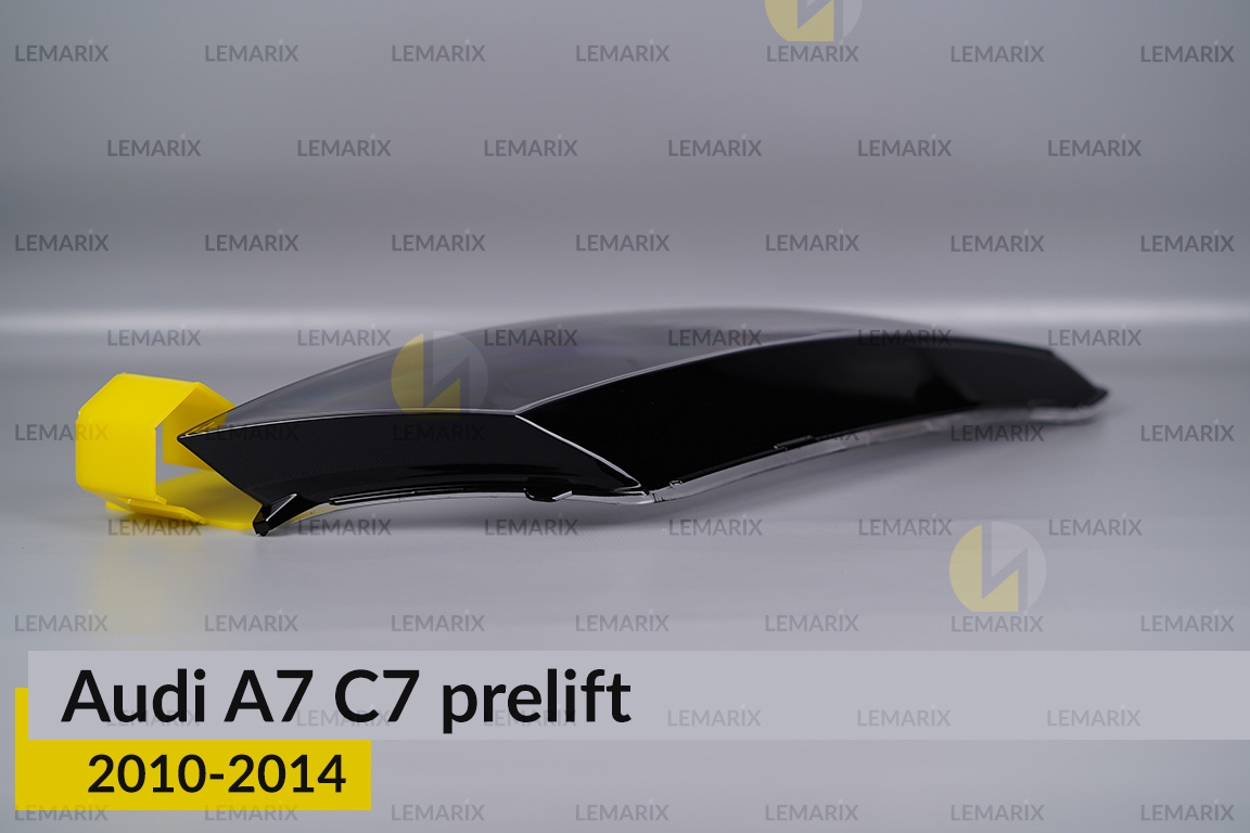 Скло фари Audi A7 C7 (2010-2014) дорест праве